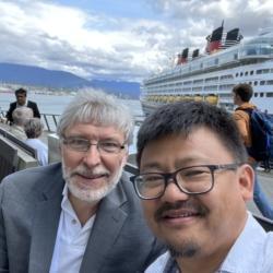 Bin and me, at the Vancouver SNMMI meeting in June 2022