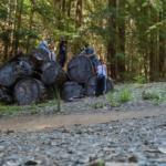 One of our many hiking trips with the CRF group
